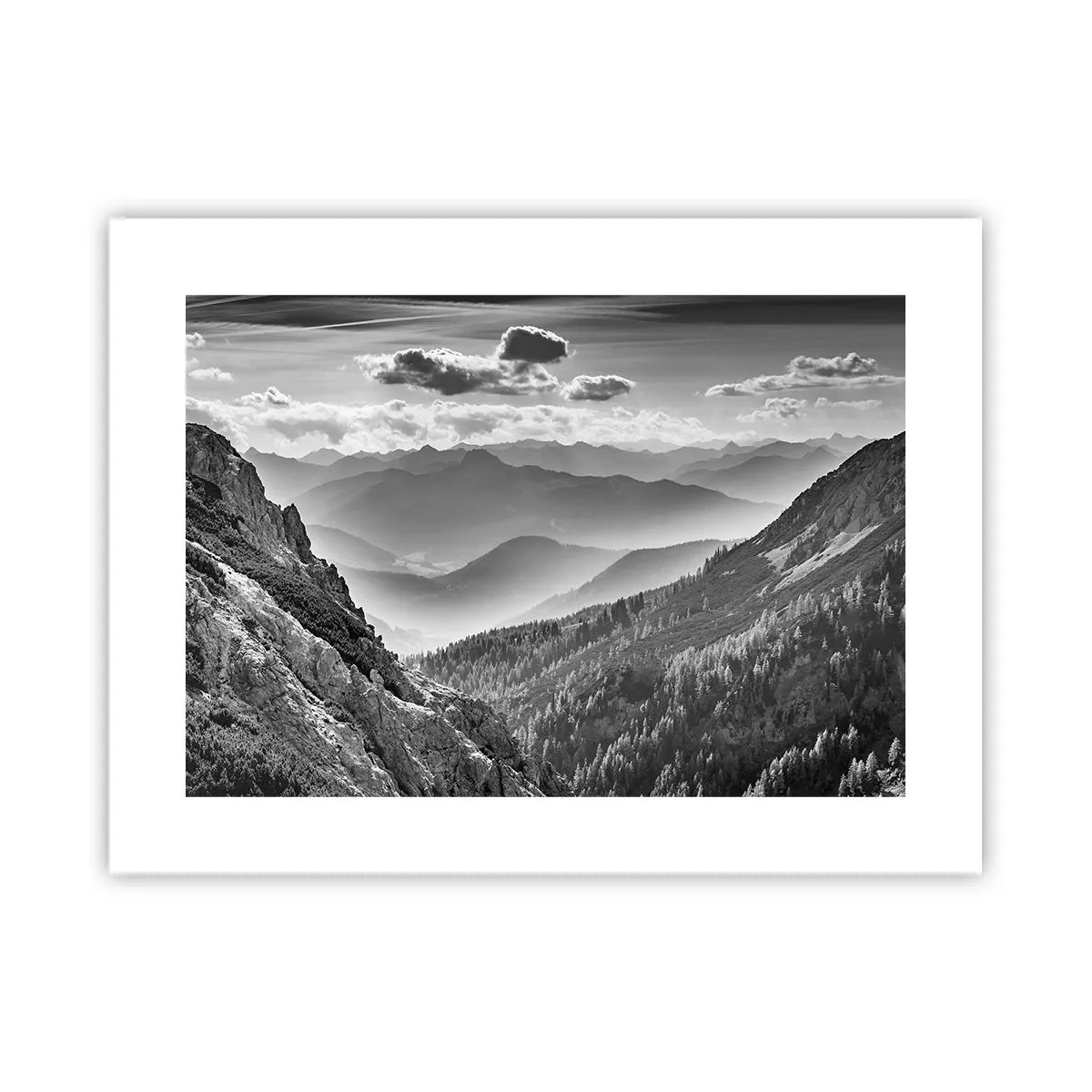 Poster - Tot aan de horizon - 40x30 cm