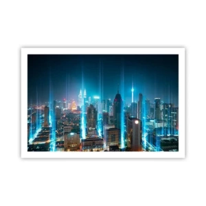 Poster - Op z'n Berlijns naar de hemel - 91x61 cm