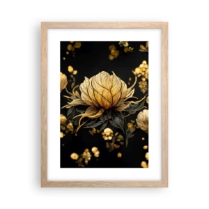 Een poster in een licht eiken lijst - Subtiele kwetsbaarheid - 30x40 cm