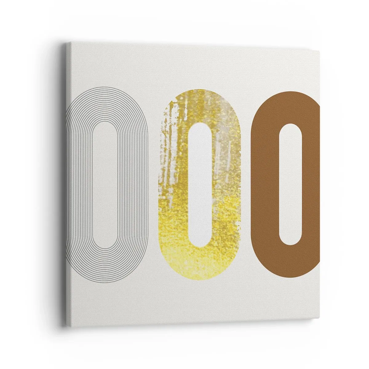 Schilderen op canvas - Oooo! - 40x40 cm