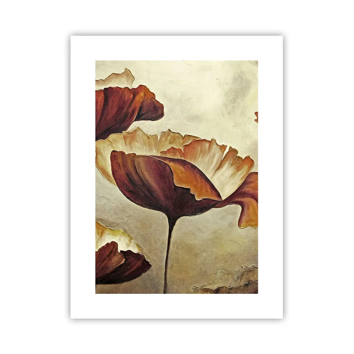 Poster - Golvend weiland - 30x40 cm