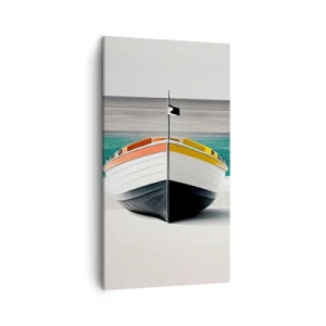 Schilderen op canvas - Op zijn plaats - 45x80 cm