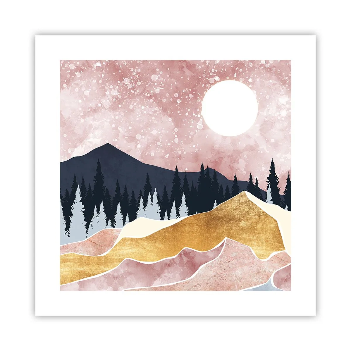 Poster - Nachtwacht - 40x40 cm