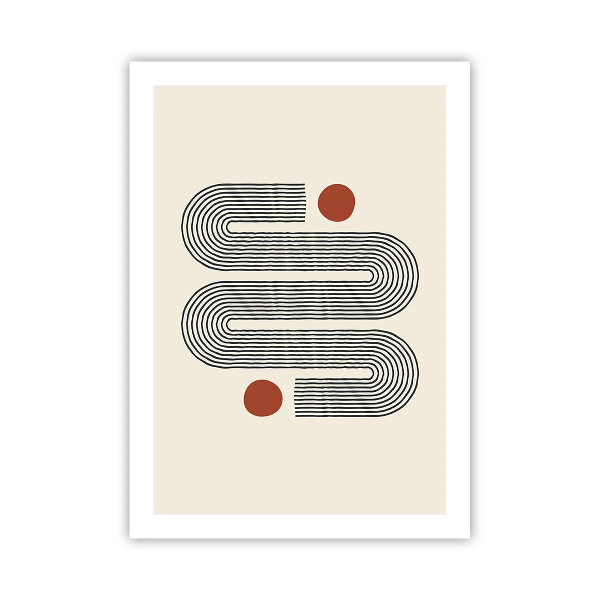 Poster - Van het begin tot het eind - 50x70 cm