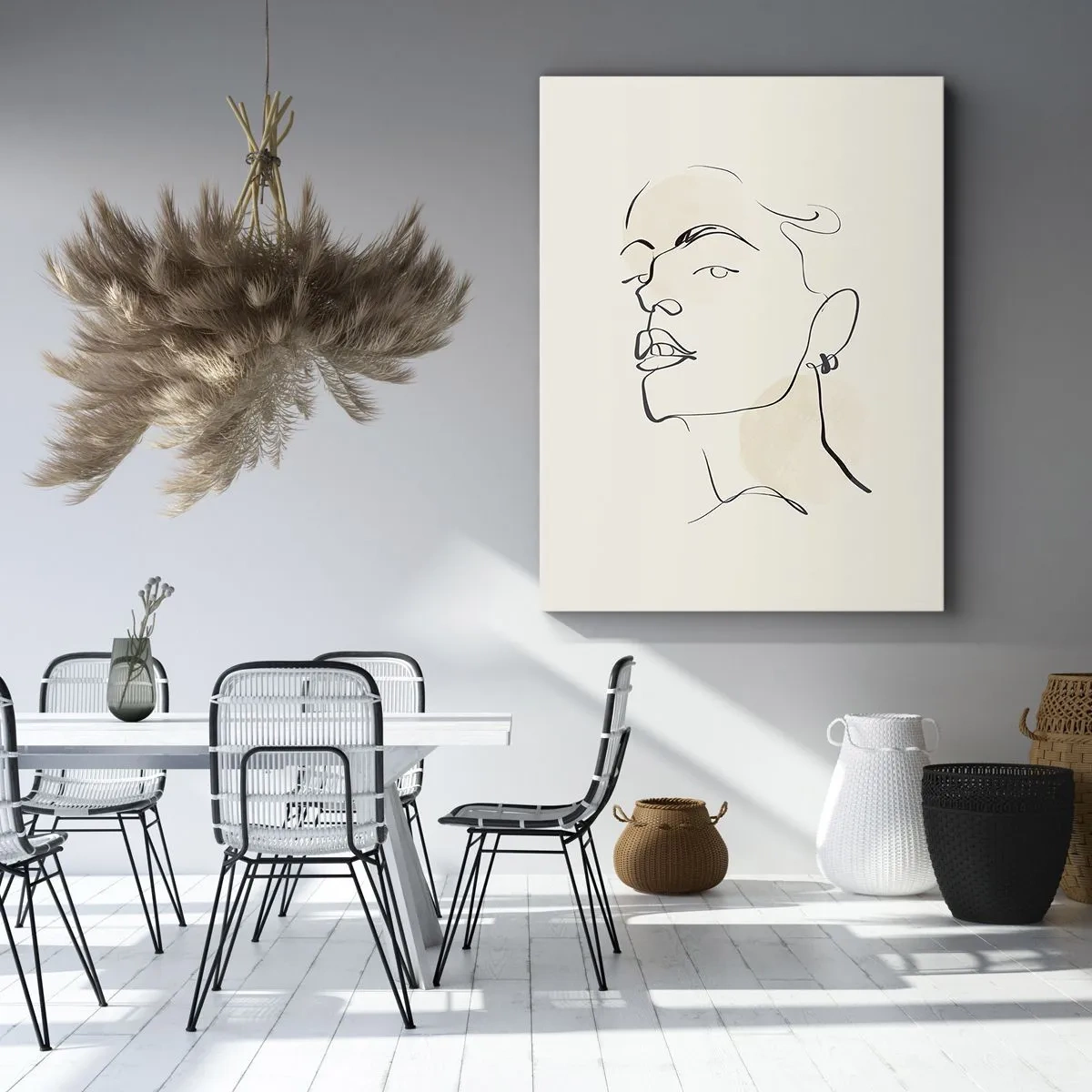 Schilderen op canvas - Een trotse blik - 50x70 cm