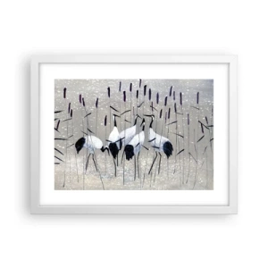 Poster in een witte lijst - Onder hun eigen - 40x30 cm