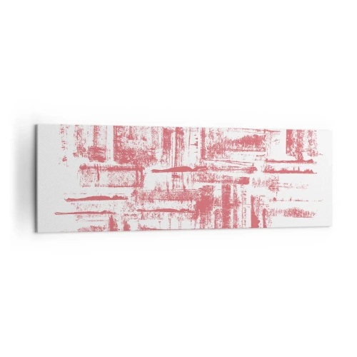 Schilderen op canvas - De rode stad - 160x50 cm