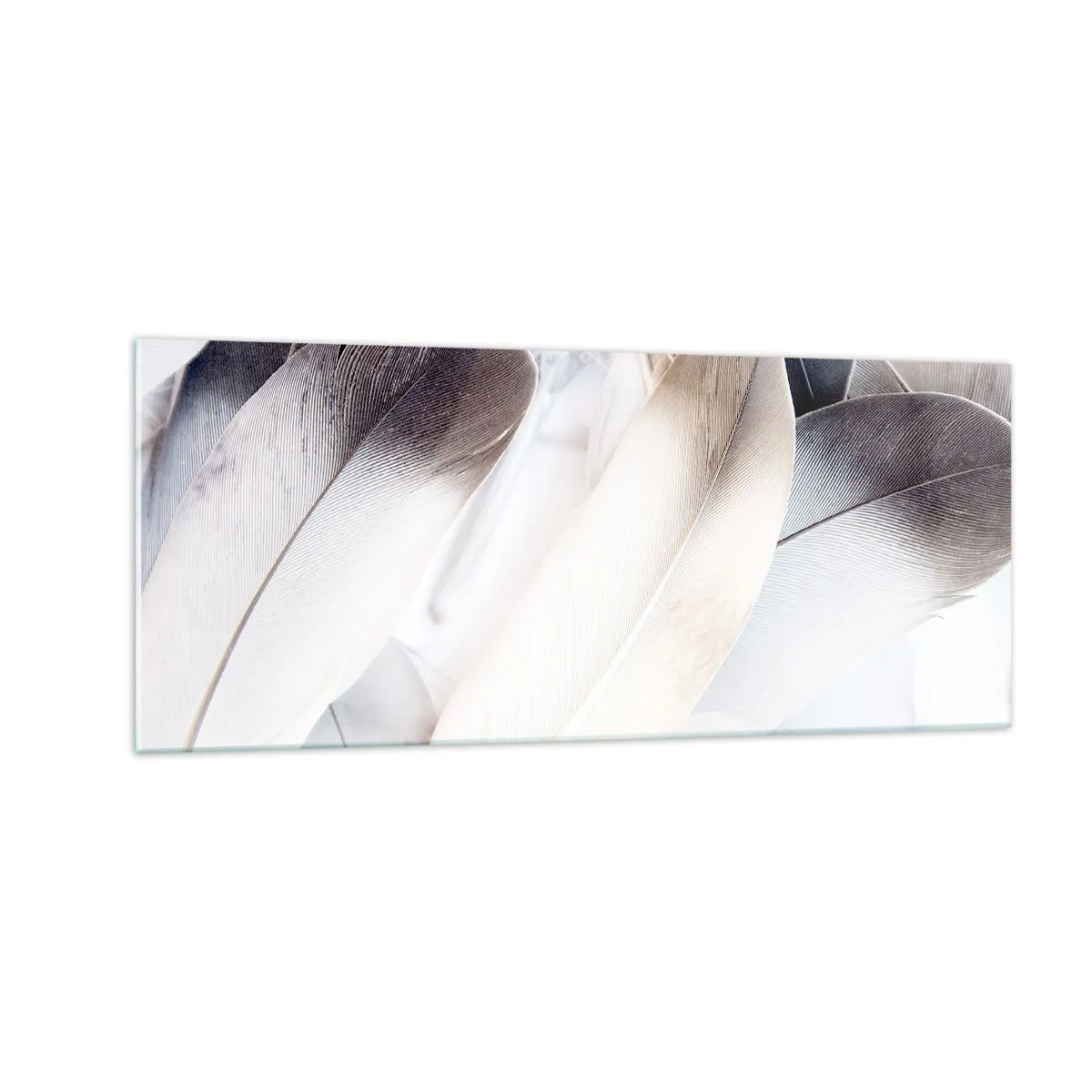 Schilderen op glas - Bijna engelachtig - 100x40 cm