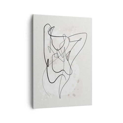 Schilderen op canvas - De kunst van het verleiden - 50x70 cm