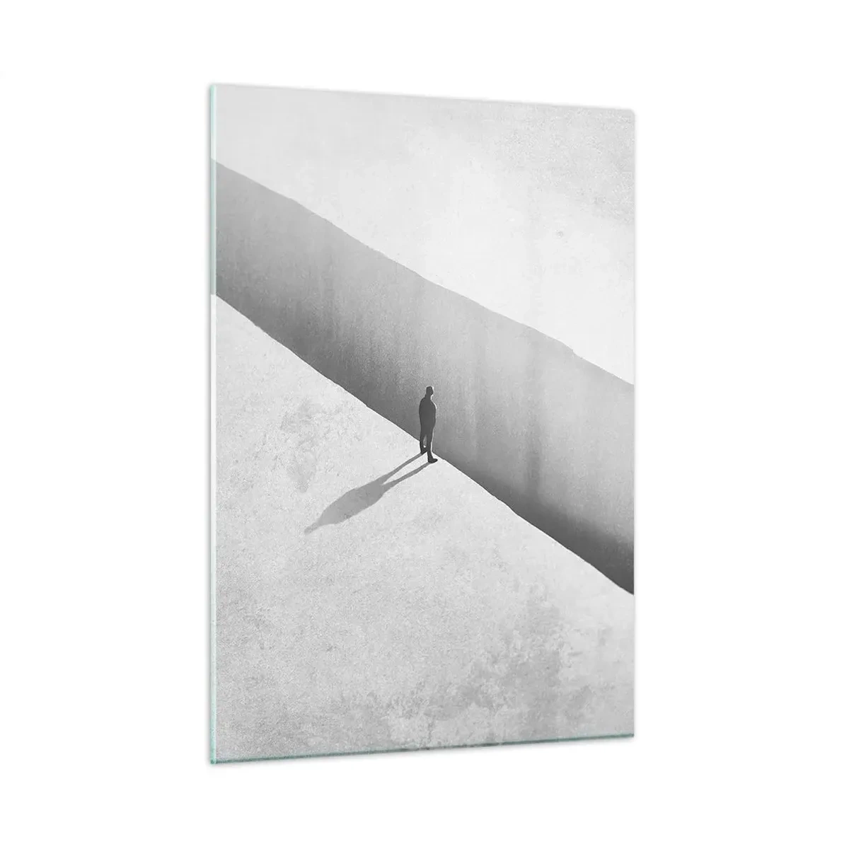 Schilderen op glas - Een duidelijk doel - 50x70 cm