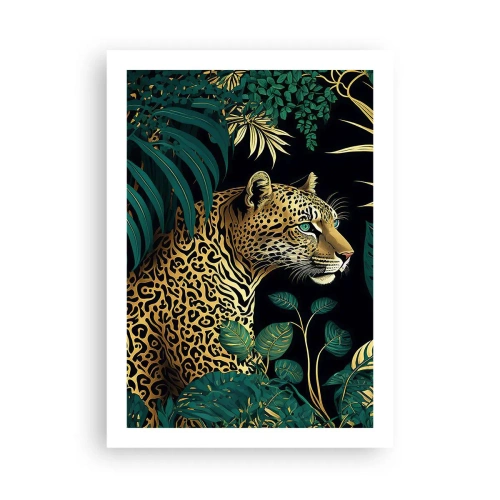 Poster - Een gastheer in de jungle - 50x70 cm