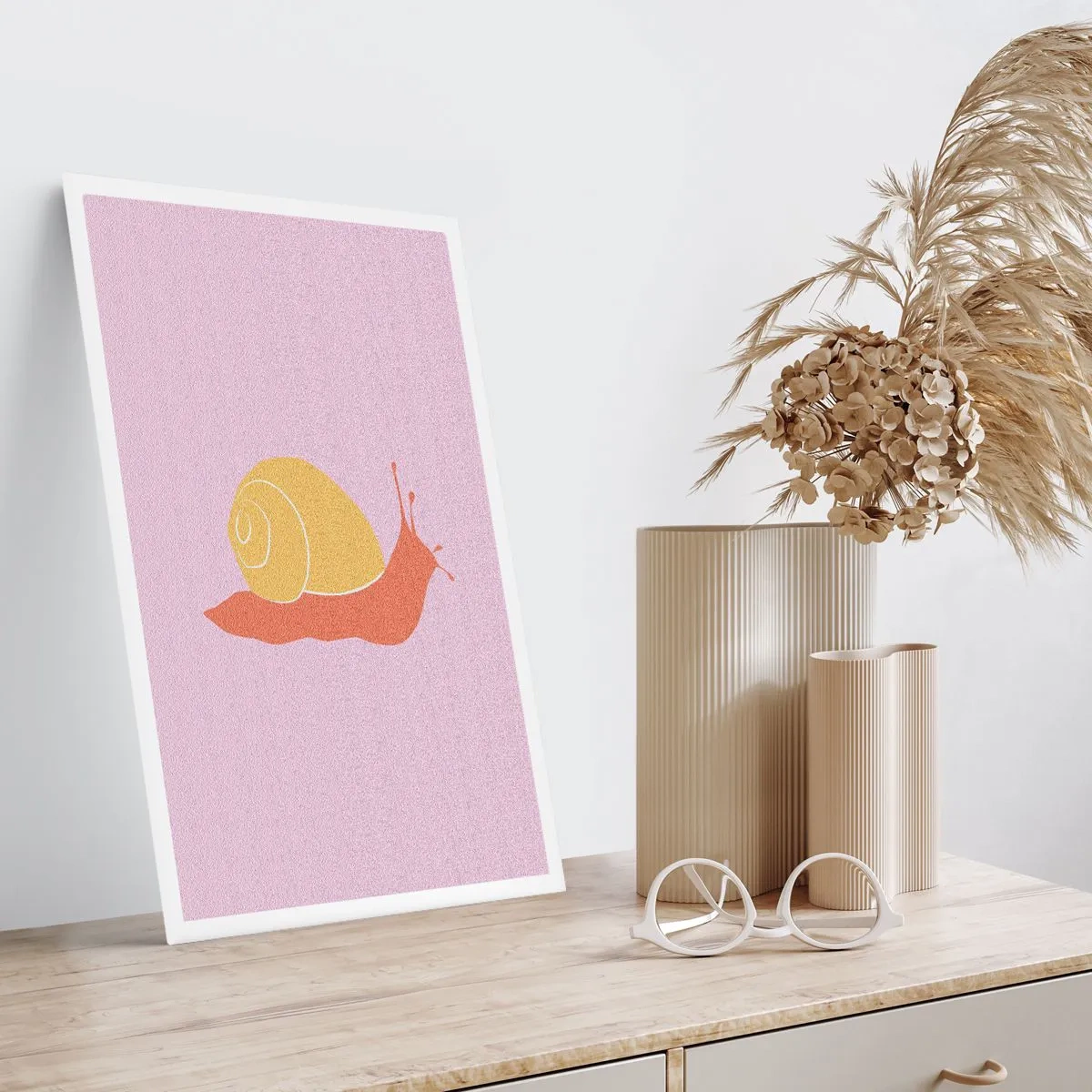 Poster - Er is geen haast - 50x70 cm