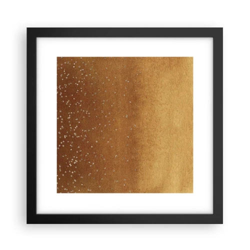 Poster in een zwarte lijst - De geboorte van het licht - 30x30 cm