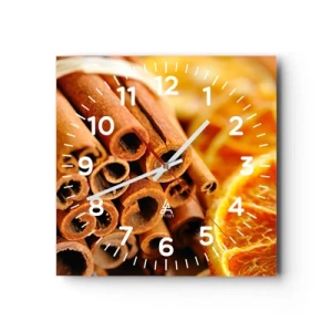 Wandklok - Klok - Kun je hun geur ruiken? - 40x40 cm