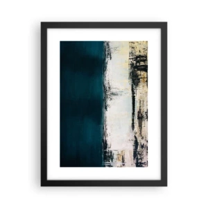 Poster in een zwarte lijst - Horizontale compositie - 30x40 cm