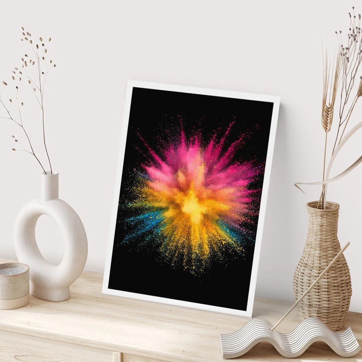 Poster - De geboorte van kleuren - 50x70 cm