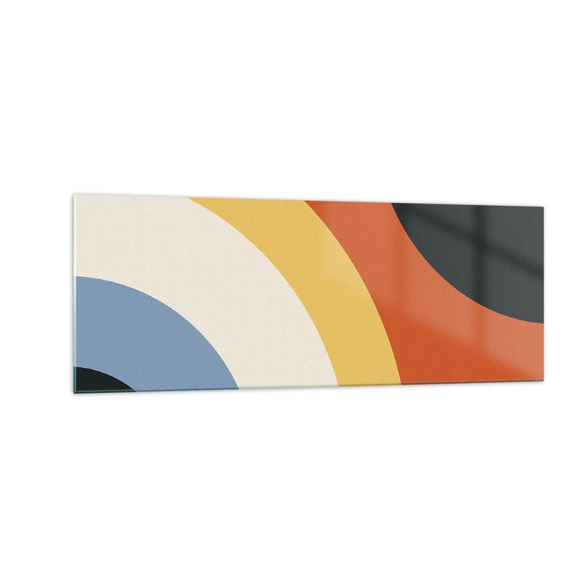 Schilderen op glas - Naar mezelf toe - 140x50 cm