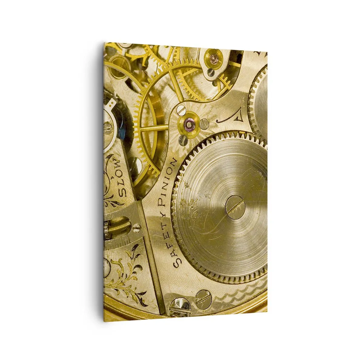 Schilderen op canvas - Ga met de tijd mee - 80x120 cm