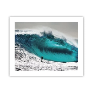Poster - Uitdaging aanvaard - 50x40 cm