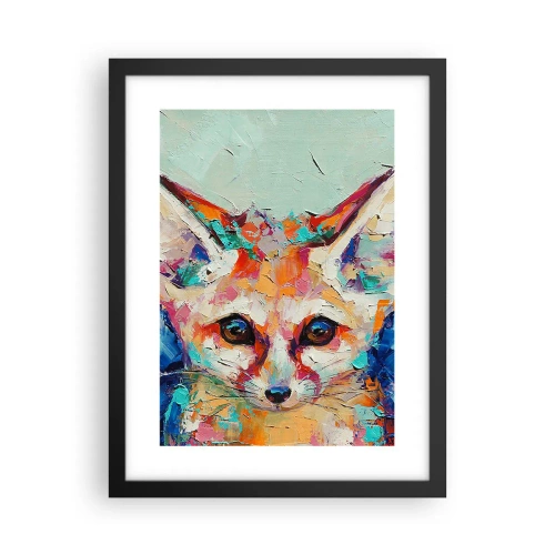 Poster in een zwarte lijst - Ben je klaar voor mij? - 30x40 cm