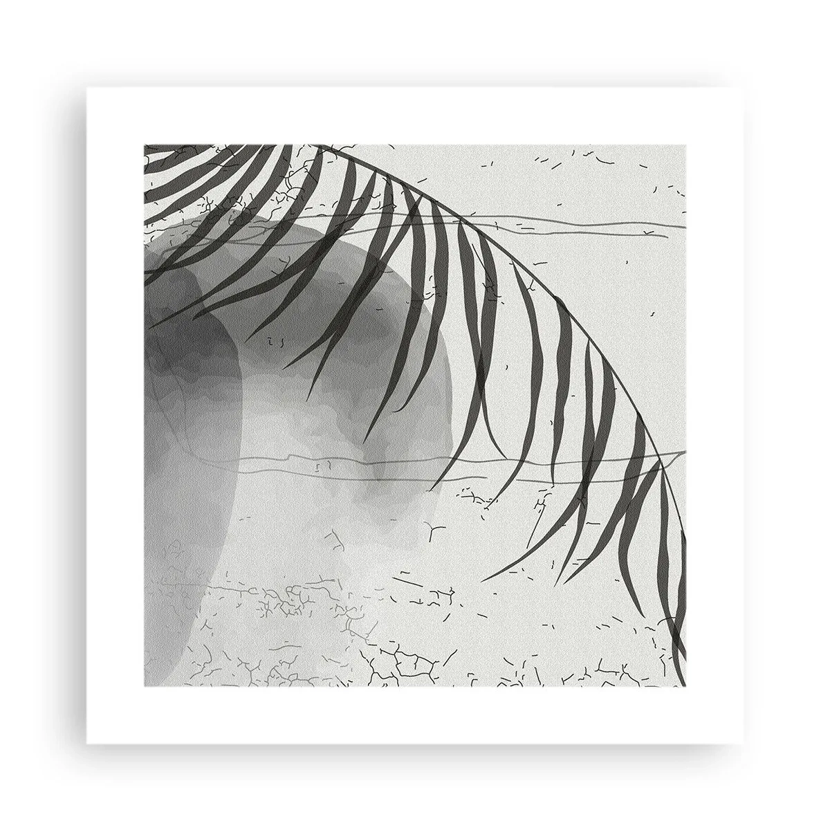 Poster - Het subtiele exotisme van de natuur - 40x40 cm