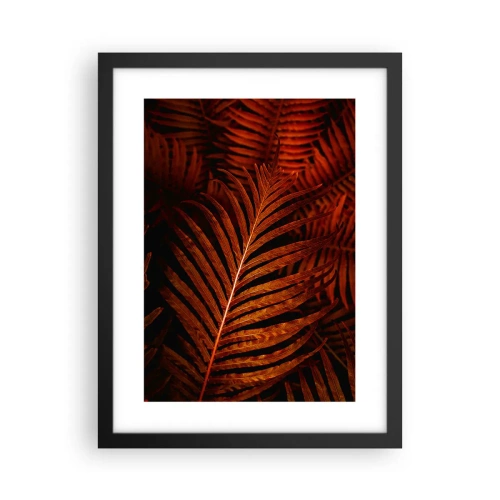 Poster in een zwarte lijst - De hitte van het leven - 30x40 cm