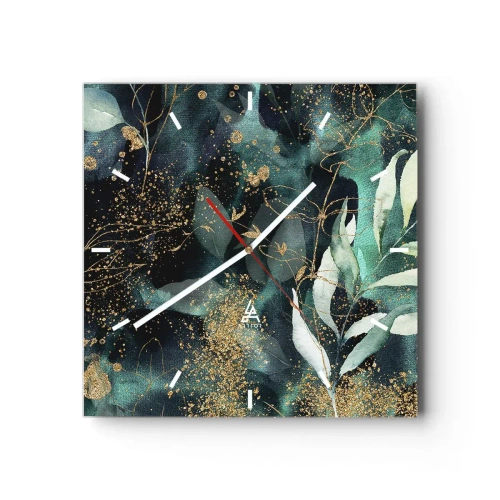 Wandklok - Klok - Magische tuin - 40x40 cm