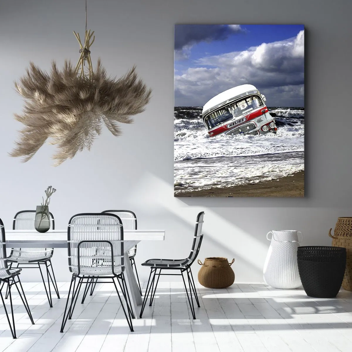 Schilderen op canvas - En je bent verrast? - 70x100 cm