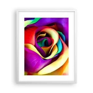 Poster in een witte lijst - Het is onmogelijk - 40x50 cm