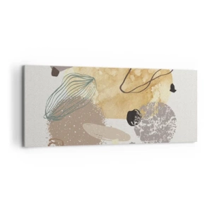 Schilderen op canvas - Toegepaste plumcologie - 100x40 cm