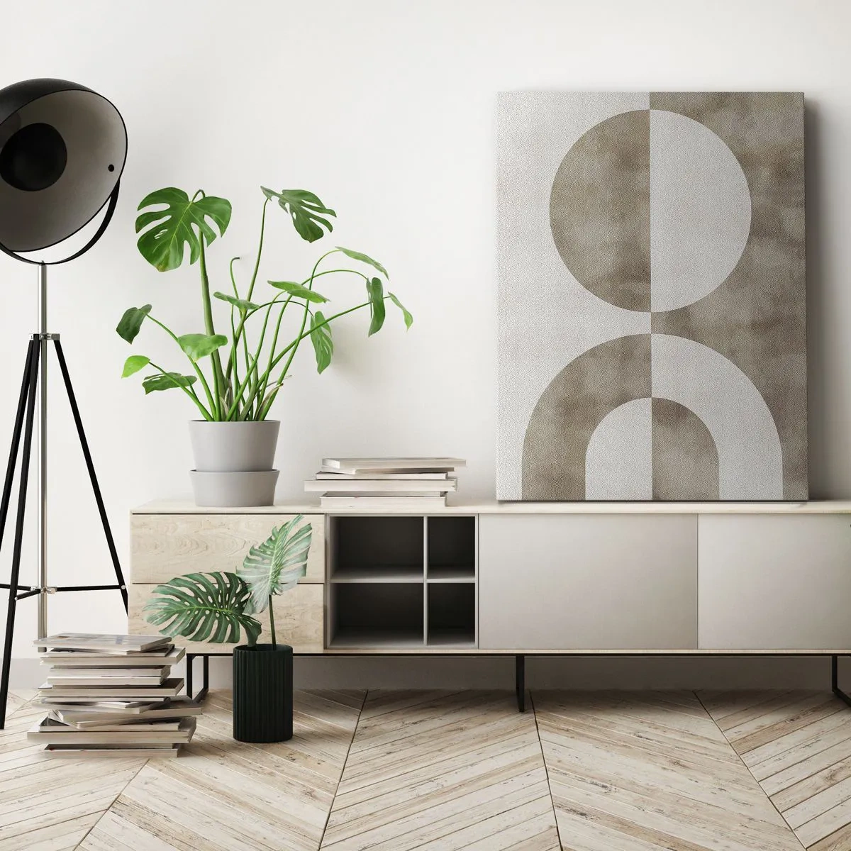 Schilderen op canvas - Gelijkenissen en verschillen - 65x120 cm