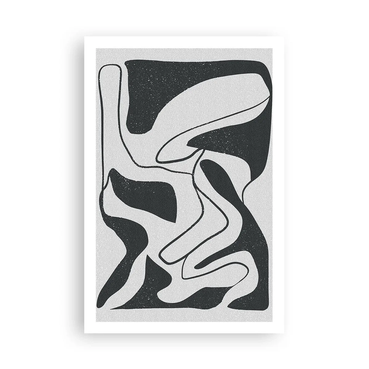 Poster - Abstract doolhofplezier - 61x91 cm
