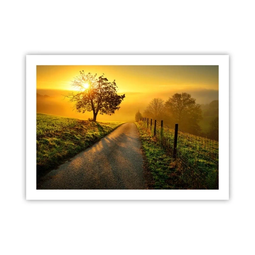 Poster - Honingmiddag - 70x50 cm