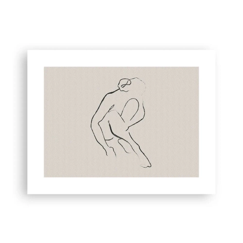 Poster - Intieme schets - 40x30 cm