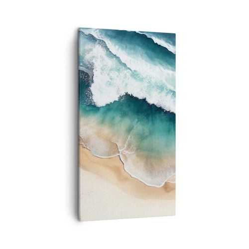 Schilderen op canvas - De eeuwige ontmoeting - 45x80 cm