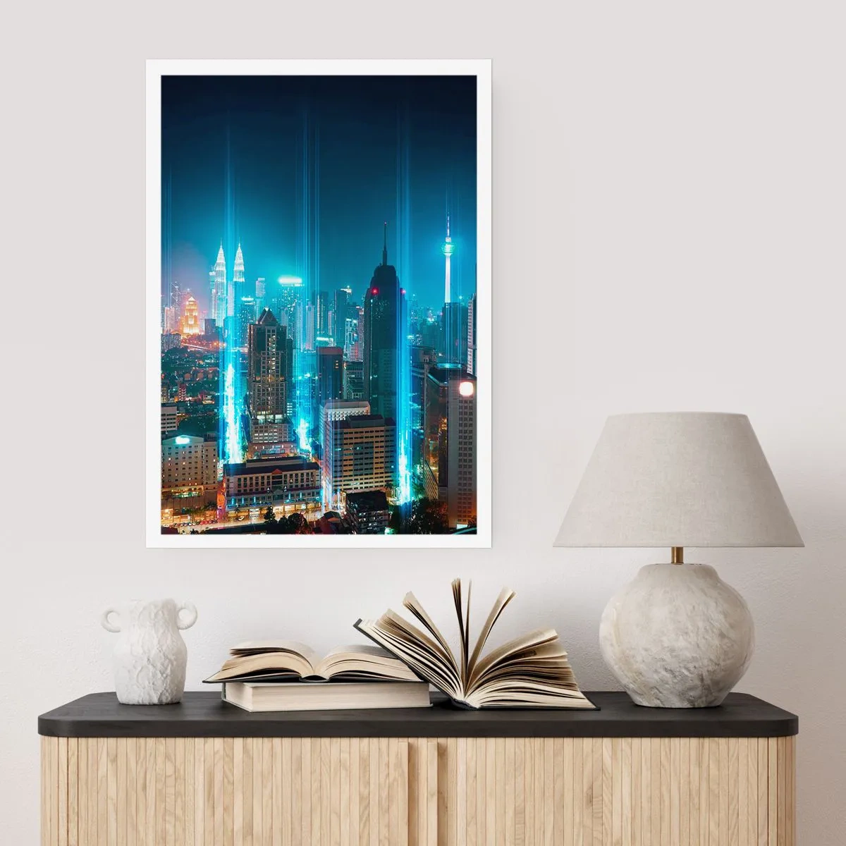 Poster - Op z'n Berlijns naar de hemel - 70x100 cm
