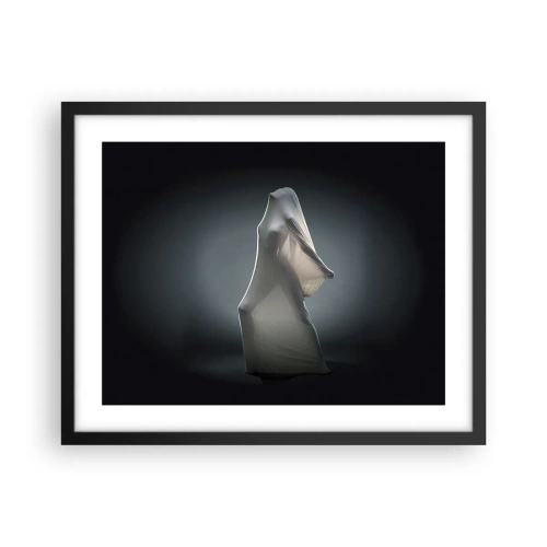 Poster in een zwarte lijst - Verborgen verlangens - 50x40 cm