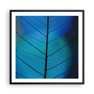 Poster in een zwarte lijst - Ingewikkelde constructie - 60x60 cm