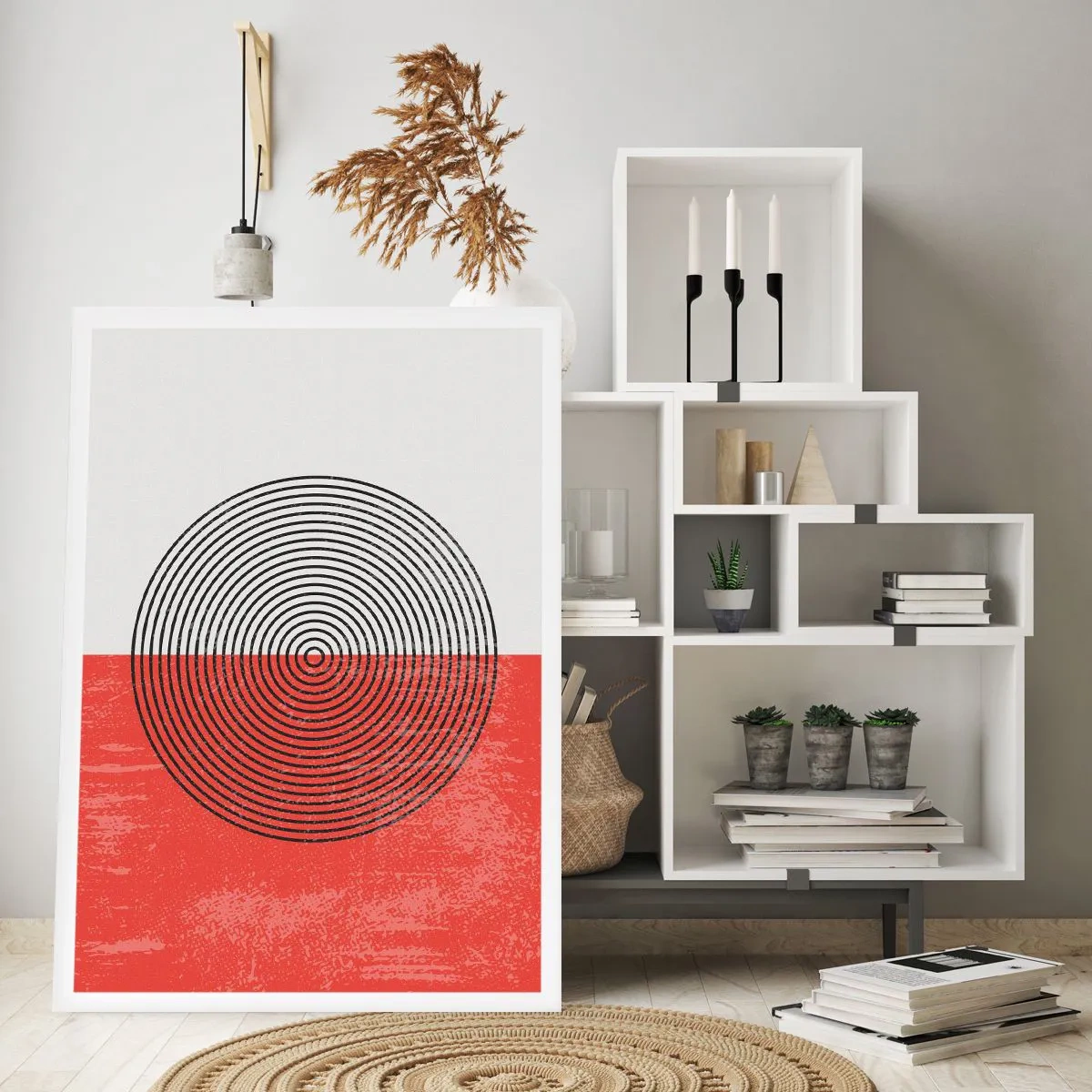 Poster - Op de kop geslagen - 61x91 cm