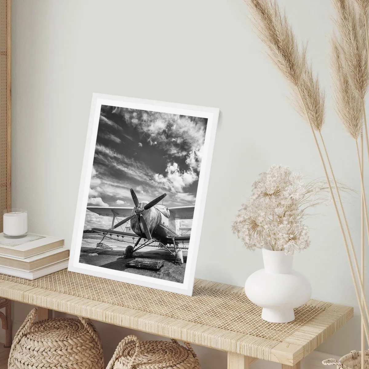 Poster in een witte lijst - Ik kan niet wachten! - 61x91 cm