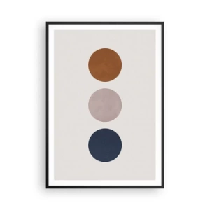 Poster in een zwarte lijst - Een symbool van uitmuntendheid - 70x100 cm