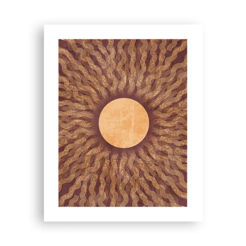 Poster - Zon icoon - 40x50 cm