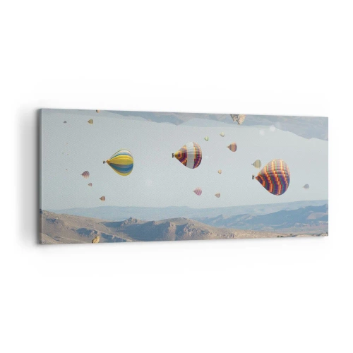 Schilderen op canvas - Alles is hier mogelijk - 100x40 cm