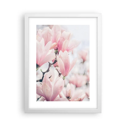 Poster in een witte lijst - Het ideaal van subtiliteit - 30x40 cm