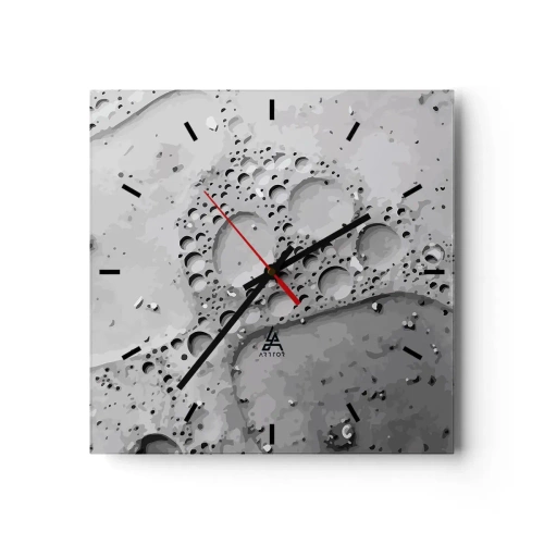 Wandklok - Klok - Schuimspoor - 30x30 cm
