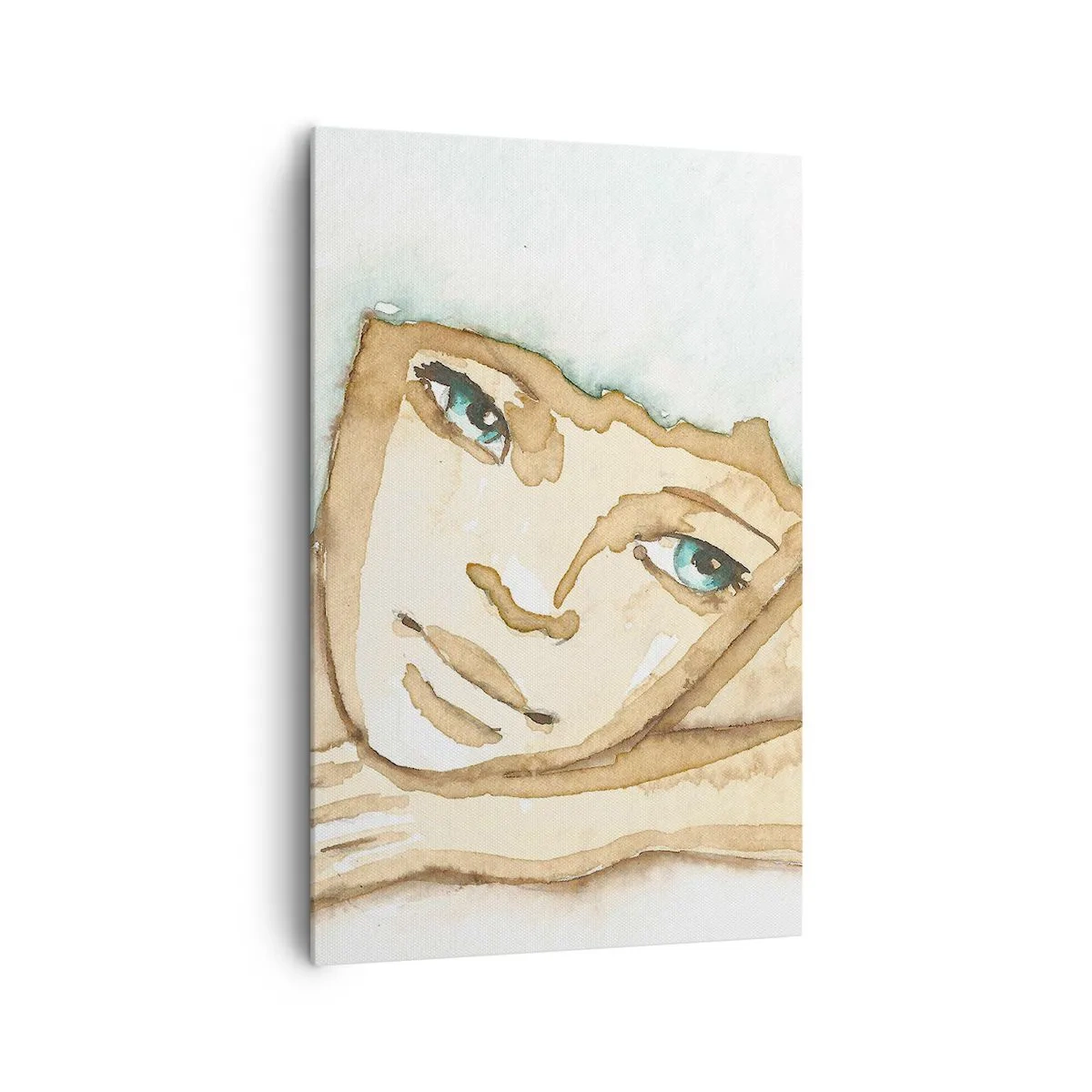 Schilderen op canvas - De boom der poëzie groeit uit stilte - 80x120 cm