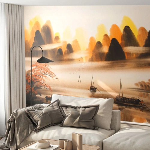 Fotobehang op maat Premium Sand - Verder dan het Verre Oosten - China, Landschap, Azië
