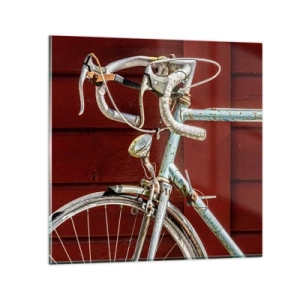 Schilderen op glas - Gecreëerd om te winnen - 50x50 cm