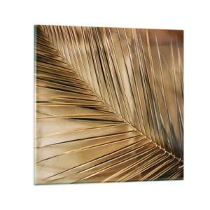 Schilderen op glas - Natuurlijke zuilengalerij - 50x50 cm