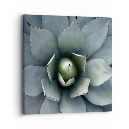 Schilderen op canvas - Het trekt aan en waarschuwt - 30x30 cm